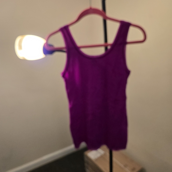 Jean Paul Gaultier Tops - Jean Paul Gaultier Vibrant Pink Mesh Tank Top